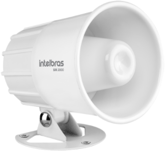 Sirene com Fio 9 a 15 VDC 115 dB SIR 2000 Intelbras