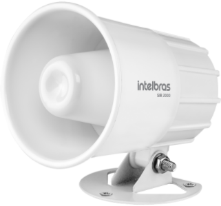 Sirene com Fio 9 a 15 VDC 115 dB SIR 2000 Intelbras