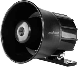 Sirene com Fio 9 a 15 VDC 105 dB SIR 1000 Intelbras