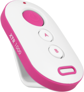 Controle Remoto Anticlonagem Intelbras XTR 1000 Rosa