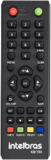 Conversor Digital de TV Intelbras com Gravador CD 730