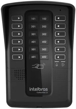 Porteiro Eletrônico Coletivo Collective 12 Intelbras