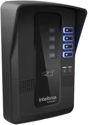 Porteiro Eletrônico Coletivo Collective 4 Intelbras