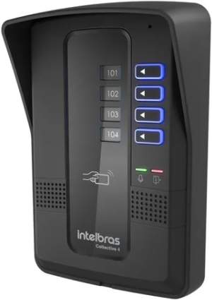 Porteiro Eletrônico Coletivo Collective 4 Intelbras