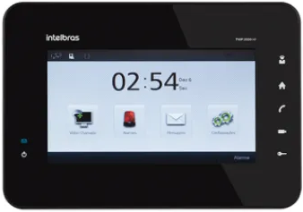 Terminal de Vídeo IP TVIP 2000 HF Intelbras Black Piano