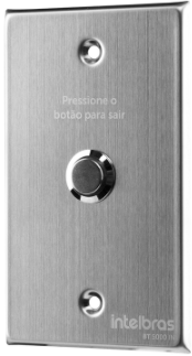Acionador Abertura Inox Embutir BT 5000 IN Intelbras