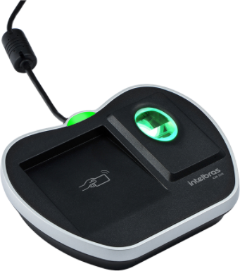 Leitor Cadastrador Biométrico RFID CM 350 Intelbras