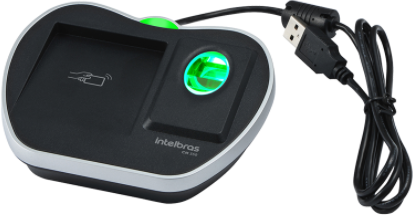 Leitor Cadastrador Biométrico RFID CM 350 Intelbras