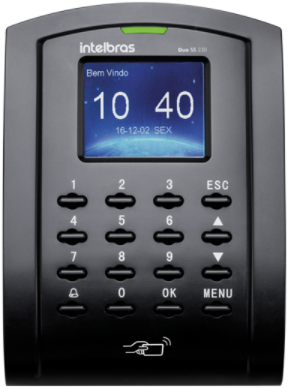 Controlador de Acesso 125kHz SS Duo 230 Intelbras