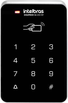 Controlador de Acesso Intelbras 13,56MHz Digiprox SA 203 MF