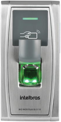 Controlador de Acesso 125kHz Bio Inox Plus Intelbras SS 311 E