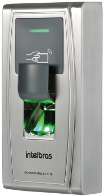 Controlador de Acesso 125kHz Bio Inox Plus Intelbras SS 311 E