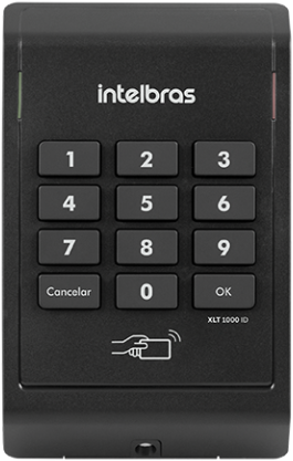 Leitor RFID com Teclado Numérico Intelbras XLT 1000 ID