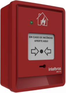 Acionador Manual Convencional sem Sirene Intelbras AMC 421