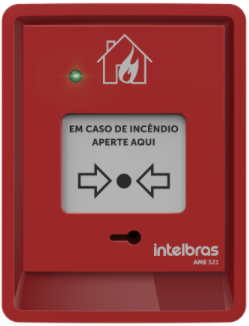 Acionador Manual Endereçável sem Sirene Intelbras AME 521