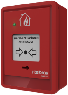 Acionador Manual Endereçável sem Sirene Intelbras AME 521