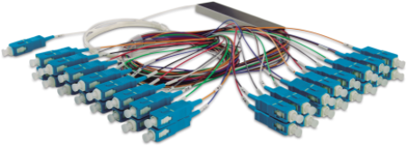 Splitter Óptico Balanceado XFS 1321 Intelbras 1 x 32 SC - UPC
