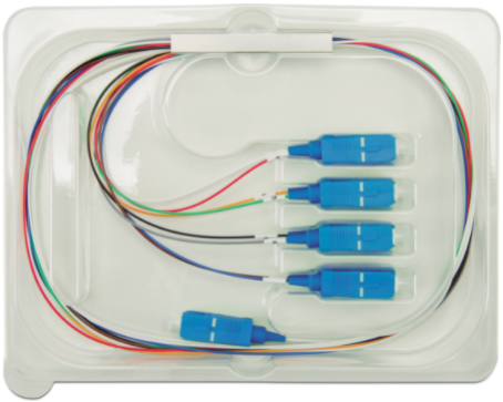 Splitter Óptico Balanceado 1 x 8 SC - UPC Intelbras XFS 181