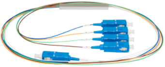 Splitter Óptico Balanceado 1 x 4 SC - UPC Intelbras XFS 141