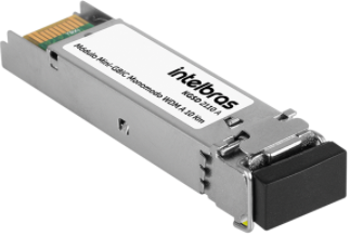 Módulo Mini-GBIC Gigabit Monomodo 10 Km Intelbras KGSD 2110 A
