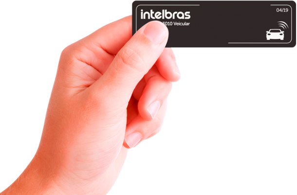 Etiqueta Acionamento RFID 900MHz Intelbras Veicular TH 3010