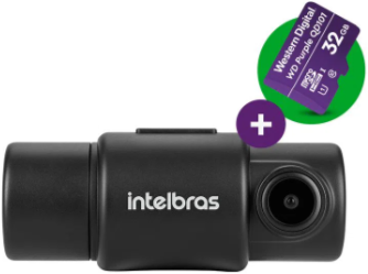 Câmera Veicular Full HD Duo DC 3201 Intelbras com MicroSD 32GB