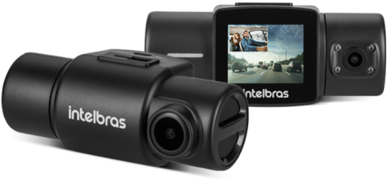 Câmera Veicular Full HD Duo DC 3201 Intelbras com MicroSD 32GB