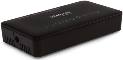 Switch 8 Portas Gigabit Ethernet SG 800 Q+ Intelbras