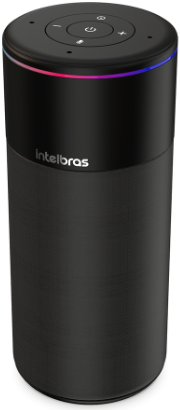 Kit Smart Speaker + Lâmpada Smart + Controle Remoto Smart Izy Intelbras
