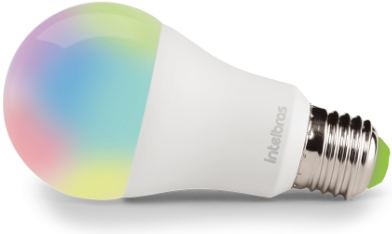 Kit Smart Speaker + Lâmpada Smart + Controle Remoto Smart Izy Intelbras