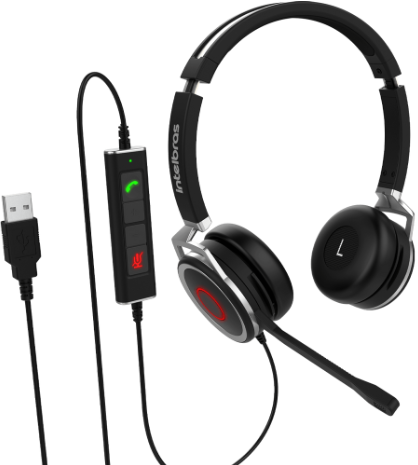 Headset Intelbras WHS 80 USB