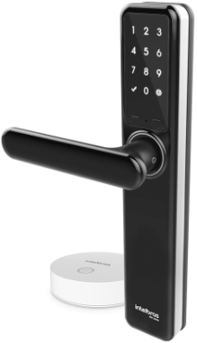 Fechadura Smart de Embutir com Maçaneta Intelbras IFR 3000+