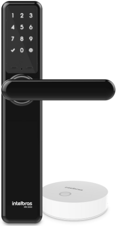 Fechadura Smart de Embutir com Maçaneta Intelbras IFR 3000+