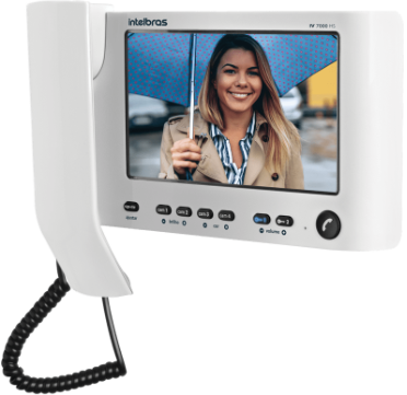 Módulo Interno Vídeo Porteiro IV 7000 HS IN Intelbras