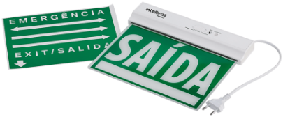 Placas Sinalização Face Única PSA 125 Intelbras