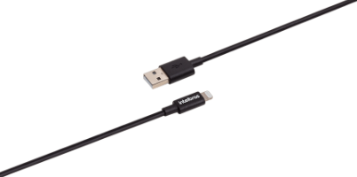 Cabo USB - Lightning Preto PVC 1,2m Intelbras EUAL 12PP