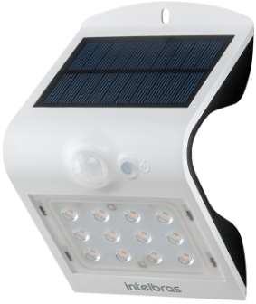 Arandela Solar Intelbras ASI 220 Luz Branca