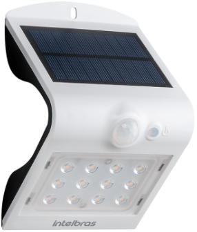Arandela Solar Intelbras ASI 220 Luz Branca