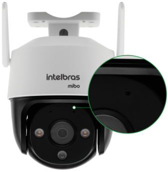 Câmera Externa Inteligente Wi-Fi Full Color 360° Intelbras iM7