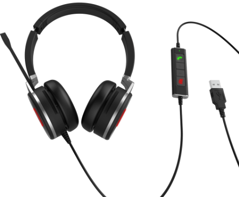 WebCam USB CAM-1080p + Headset WHS 80 USB + Teclado e Mouse CSI50 Sem Fio Intelbras